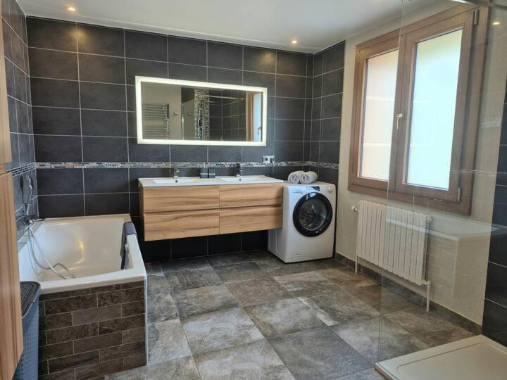 Chalet proche Paradiski, Jacuzzi, sauna, billard, jardin La Plagne Extérieur photo