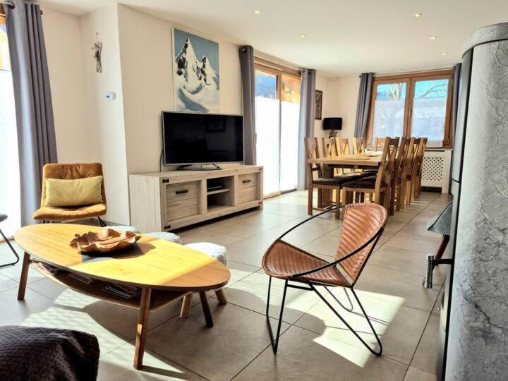 Chalet proche Paradiski, Jacuzzi, sauna, billard, jardin La Plagne Extérieur photo